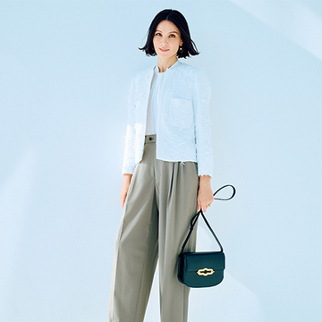 【働くJマダムのきれいなパンツ】シルエットの美しさにこだわるならこれ！