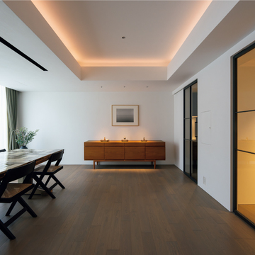 【50代、私に心地いい家】リノベマンションのモダンな空間が心地いい、関根千園さん邸