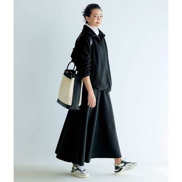 スタイリスト徳原文子さんがセレクト！「ATON」のフリーススカートで大人カジュアル