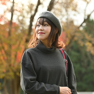 Uniqlo U ブラッシュドジャージータートルネックワンピースでコーディネート