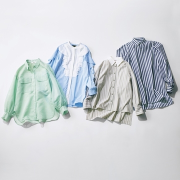 【こなれた抜け感が出せるストライプシャツ4選】フェミニン＆華やかさも手に入れて