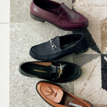 秋のおしゃれの心強い味方！つま先ほっそりの「端正ローファー」4選