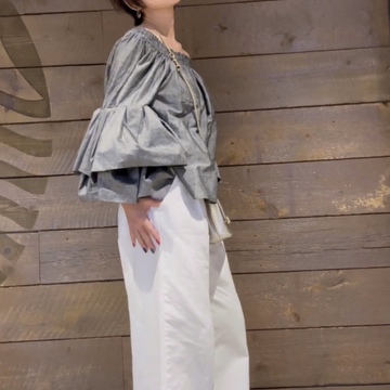 ZARA×Chaosのお気に入りコーデで大好きなジェラート店へ。