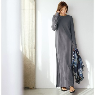 スタイリスト徳原文子さんが別注！「THIRD MAGAZINE」のカットソーワンピース