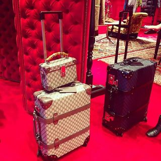 グッチ×グローブ・トロッターのトラベルケース