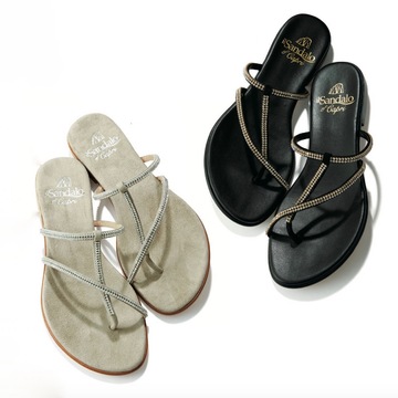 夏の足元はこの一足！「徳原文子 × il Sandalo of Capri」ビジューサンダル