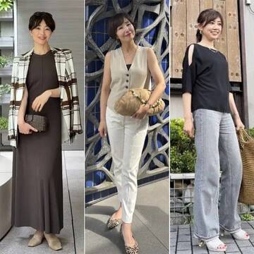 猛暑日の50代女子会、なに着ていく？ホテルランチからカフェコーデまでリアルコーデ9選【チームJマダムまとめ】