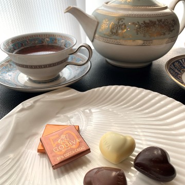 バレンタイン❤チョコの楽しいティータイム☕