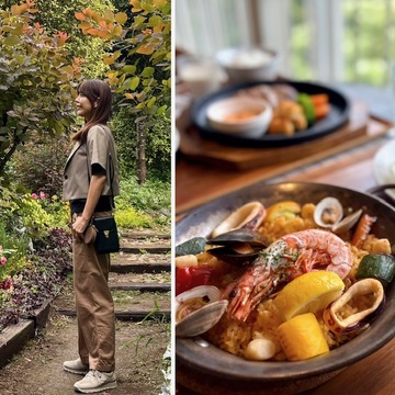 スニーカーコーデでバラの季節におすすめのCafe＆お散歩☆