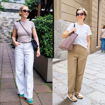 大人のTシャツスタイルは遊び心と清潔感をMIX！【ミラノマダム 夏のおしゃれSNAP】