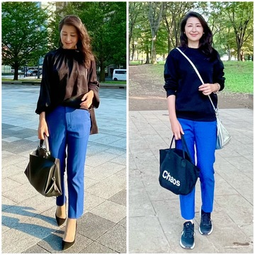 カジュアルからキレイめまで着回しやすい♡テーパードパンツ