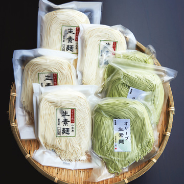 古くからの製法でつくる、なかぶ庵の「生そうめん」