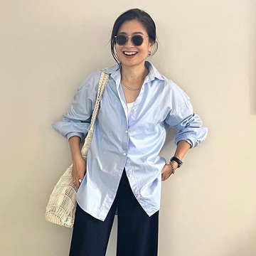 50代が今すぐ真似できる！ファッションエディター三尋木奈保さんの「こなれシャツスタイル」テクニック