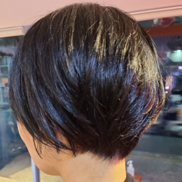 さっぱりとヘアカット