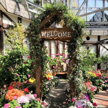 春の散策に、神戸布引ハーブ園へ