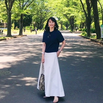 ユニクロTで’きれいめ合わせ’