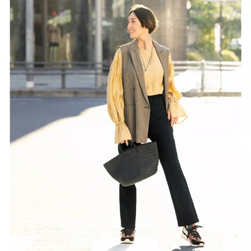  どんなシーンにもちょうどいいきちんと感と華やかさ。春は毎日「E by éclat」で！