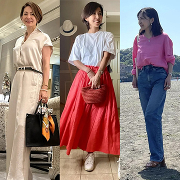 涼しく快適に！さらりと着こなせる50代のリネンコーデ3選