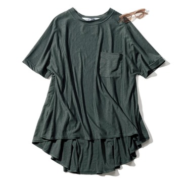 「COGTHEBIGSMOKE」のベストバイ！ リネン混ワイドTシャツ