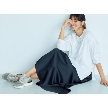 洗練の配色はエクラプレミアム別注！「D.A.T.E.×éclat」LUNAスニーカー