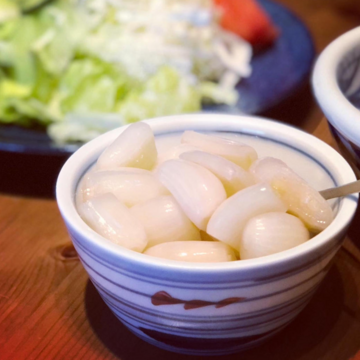 自家製らっきょうはいかが？😋✨