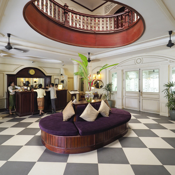 見事に再現されたフレンチ コロニアル、 ルアン サイ 【ラオスのお薦めホテル】