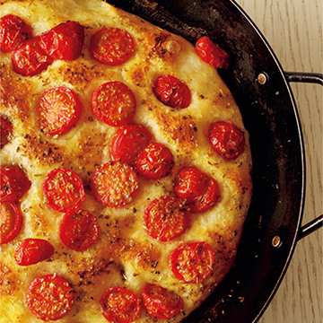 【春のピッツァ＆フォカッチャ】「トマトとオレガノのフォカッチャ」レシピ