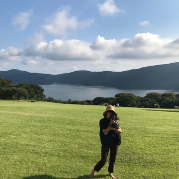 愛犬と箱根へ♪