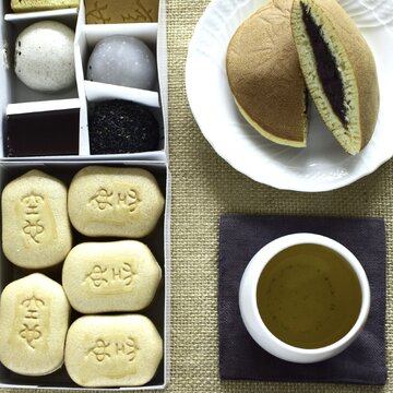 老舗の絶品和菓子に舌鼓