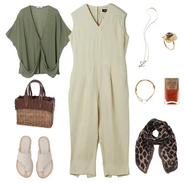 【50代 週末コーデ】リネンで叶える大人の夏映えコーデ＃Jマダムのおしゃれ