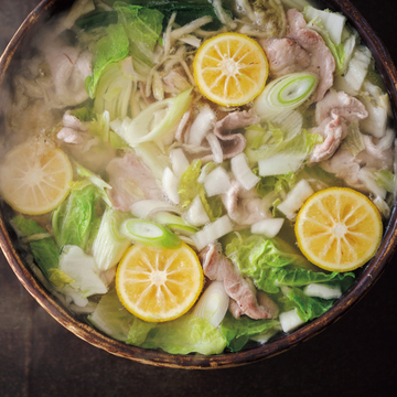 【野村友里さんの絶品鍋】“発酵パワー”を味方に！「豚と白菜の柚子鍋」