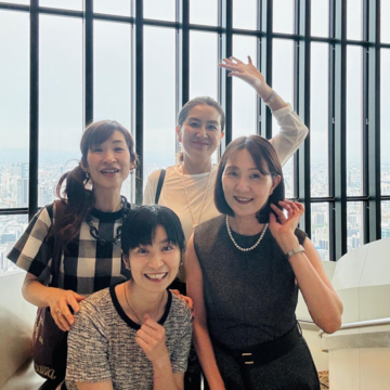 面白く、華やかに。関西Jマダム4人が集う【薪焼き・ホテルランチ】～コンラッド大阪～