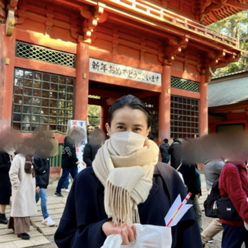 関東屈指のパワースポットへ♪異素材で『上も下も黒』