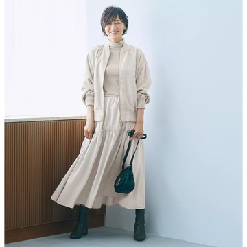 "大人の欲しい"がすべて手に入る！富岡佳子さんが着る「E by éclat」の秋新作 STYLE1〜2