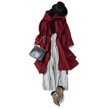 【Day15-21】舞台鑑賞、ホームパーティ、冬の街散歩… 冬のパンツスタイル7【冬の洗練パンツ30days】