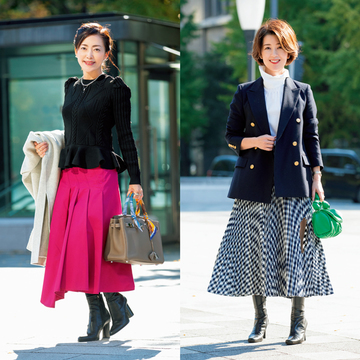 インパクトスカート派が急増中！ さらりとお洒落に見せるコーデのコツ【女友だちと会う日のベストコーデ】