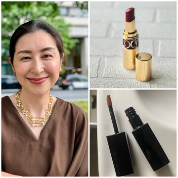 【エクラ 華組の愛用コスメ拝見 vol.1】塗るだけでおしゃれに華やぐ！50代に似合う顔映えリップはこれ