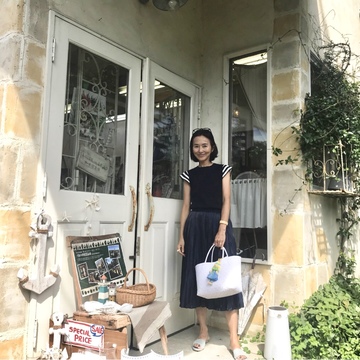 お稽古にはフェミニンなスタイルで☆