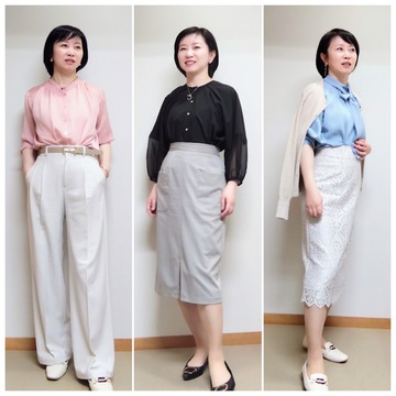 6月前半。アラフィフ秘書お仕事毎日服