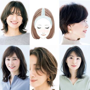 2021年似合う髪型が見つかる！長さ別ヘアスタイル集をチェック【50代髪型人気ランキングTOP10】