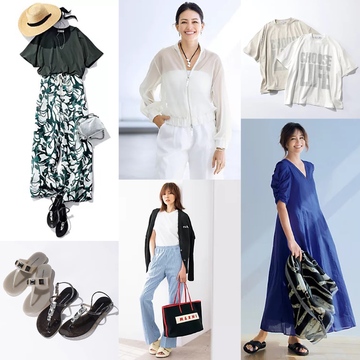 【50代 ファッション】初夏に向けて手に入れたい！ファッションアイテム勢揃い【おすすめの服＆小物 人気売れ筋ランキングTOP10】