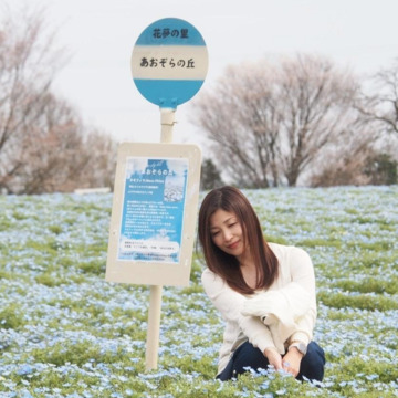 花三昧♡花夢の里☆おへそ☆ワンコとお花見♡のんびり幸せ春時間♪