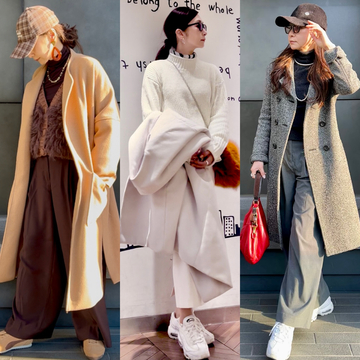 冬の洗練スタイル！オール〇〇コーデ3選