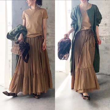 UNIQLOベージュTで、表参道カフェ。