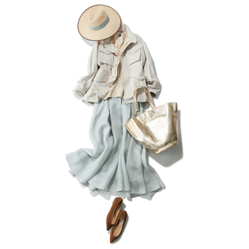 【春ベージュの魔法】今季注目の“くすみパステル”を品よく引き立てるベージュテク