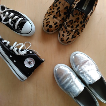 スニーカーばかりの毎日