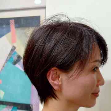 またまたバッサリとショートに