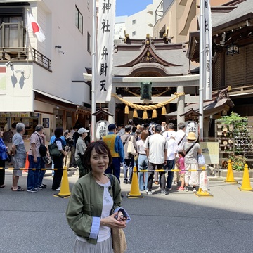 夫婦で楽しむ日本橋　ZARAのショートジャケットで春のロング散歩