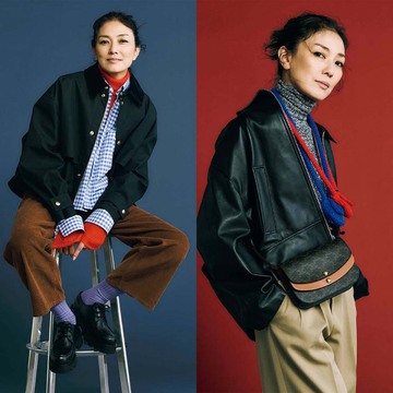 【セリーヌの秋ニットコーデ6選】板谷由夏さんがプレイフルカラーをまとう「ネオトラッドな秋支度」