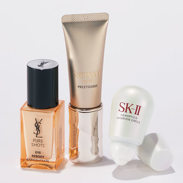 目まわりの色素沈着とたるみをケアする「目もと美容液」3品